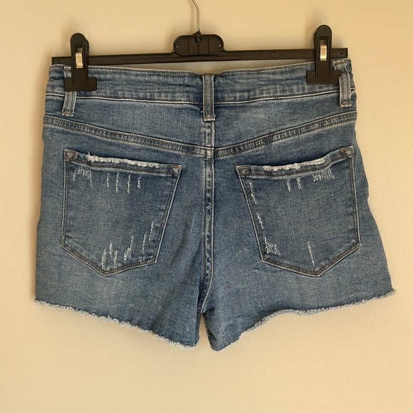 Vervet Denim Shorts Women’s Small Blue Distressed Fray Hem Cut Off - Picture 3 of 7